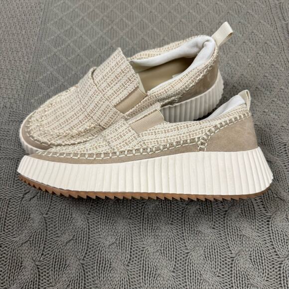 Dolce Vita Shoes - Dolce Vita Doya Neutral Tweed platform Slip On Sneaker ~ 8.5